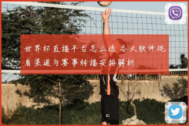 世界杯直播平台怎么选 各大软件观看渠道与赛事转播安排解析