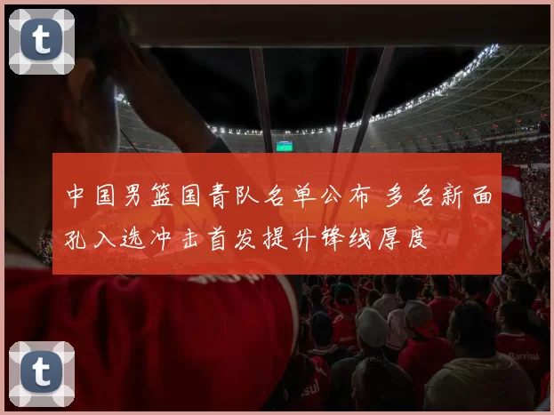 中国男篮国青队名单公布 多名新面孔入选冲击首发提升锋线厚度